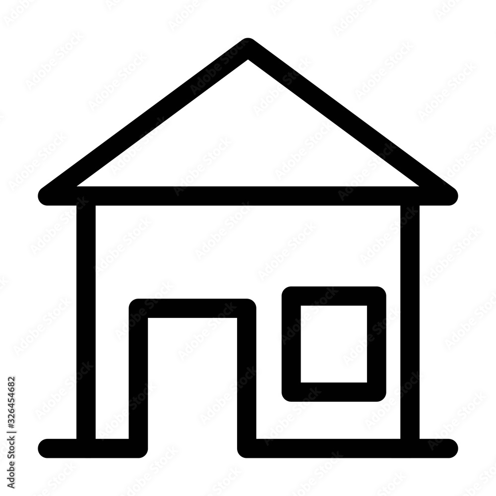 House icon. Home sign. Real estate, mortgage concept. House icon. Home sign. Real estate, mortgage concept.