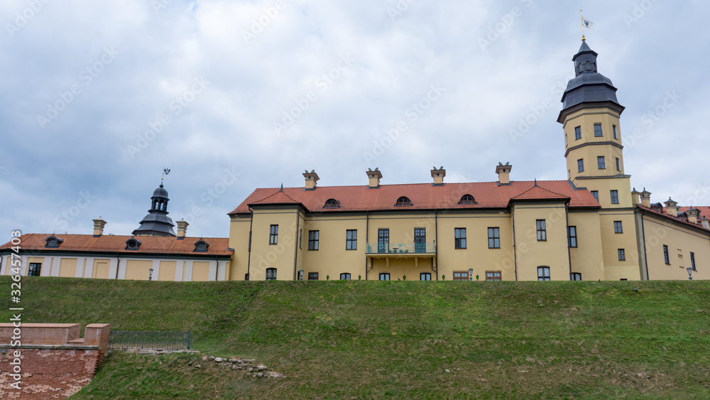 Nesvizh castle. Castle of the Radziwill princely family Nesvizh castle. Castle of the Radziwill princely family