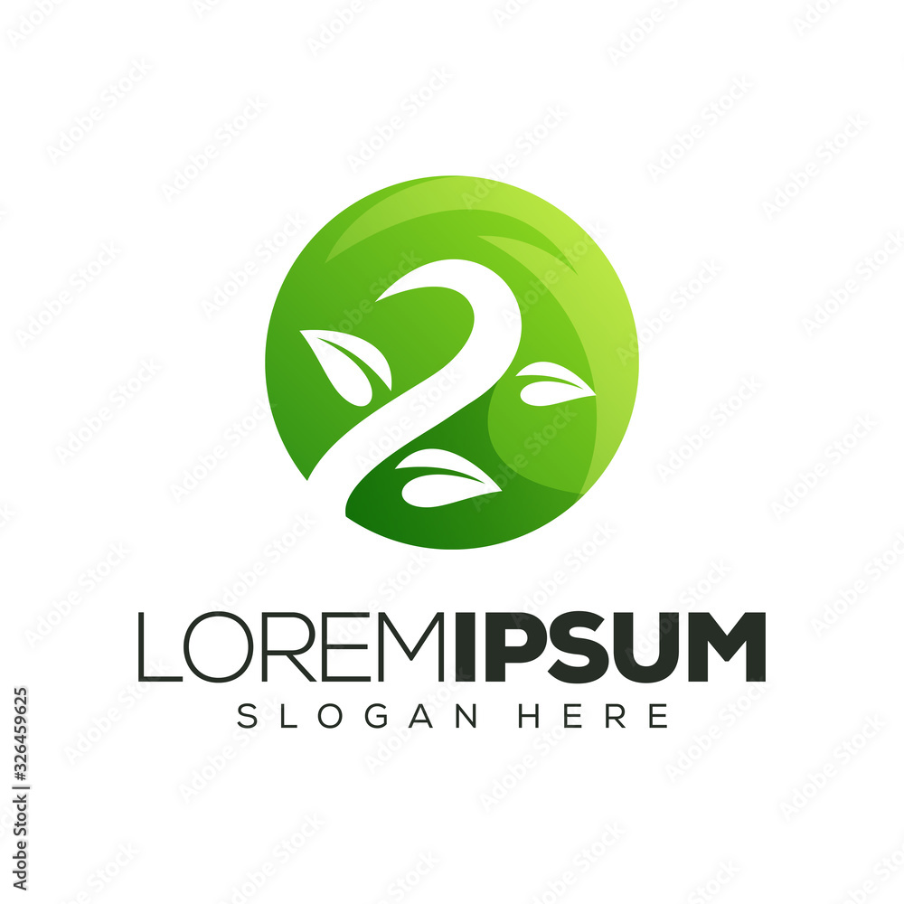 leaf logo design vector illustration leaf logo design vector illustration