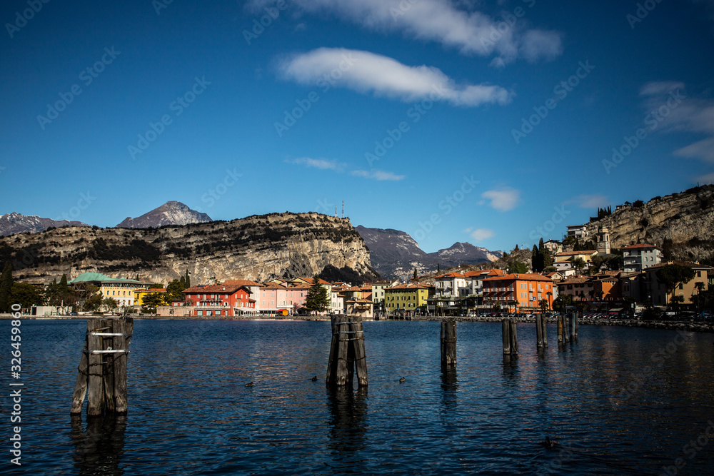 Bay of Riva del Garda, Italia