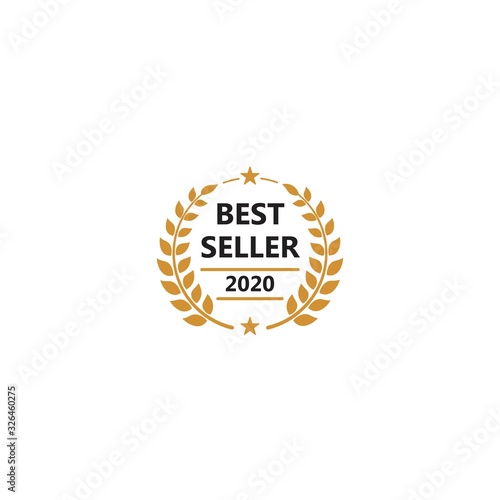 Best seller 2020. Vector logo icon template