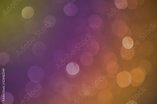 Abstact bokeh lights with soft light background.