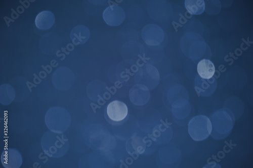 Abstact bokeh lights with soft light background.