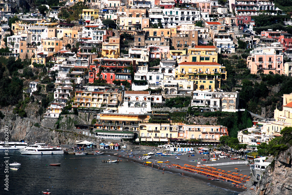 Positano. The village that climbs the hill