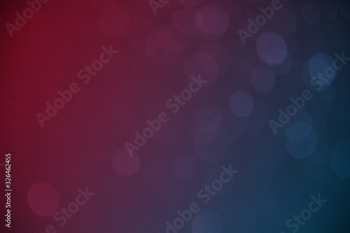Abstact bokeh lights with soft light background.