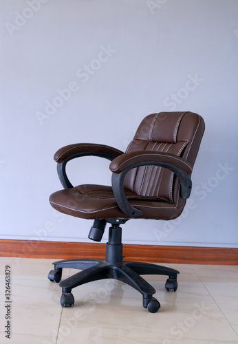 Furniture design, Brown chair, Boss Chair