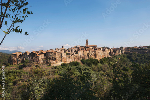 Pitigliano Italien Toskana 