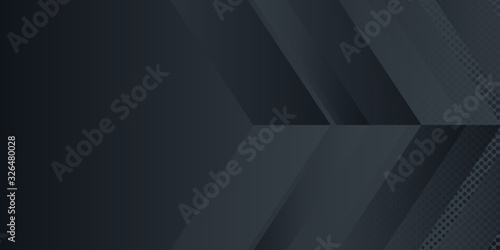 Black abstract presentation background