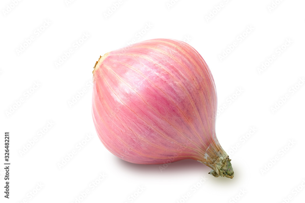 Fototapeta premium Fresh onion isolate on white background