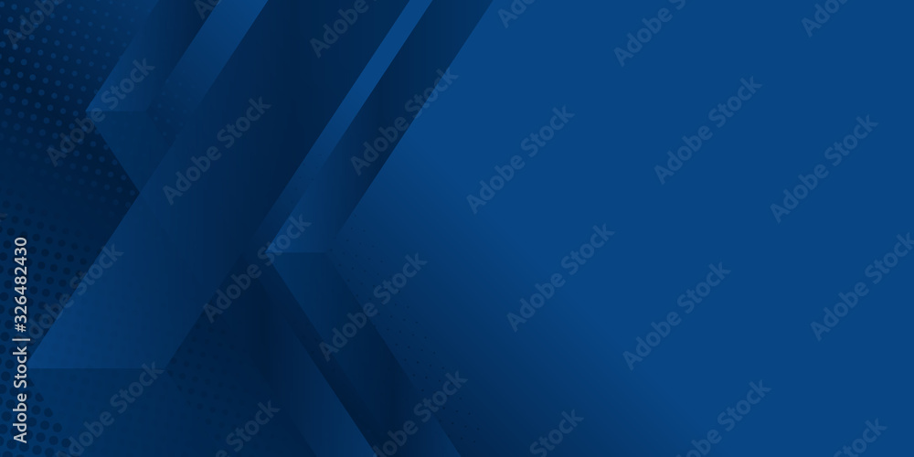 Obraz premium Modern Blue Arrow Shine Light Presentation Background. Vector illustration design for presentation, banner, cover, web, flyer, card, poster, wallpaper, texture, slide, magazine, and powerpoint. 