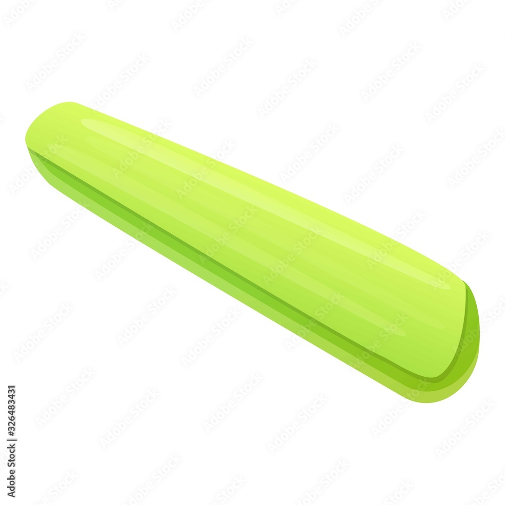 Cooking celery icon. Cartoon of cooking celery vector icon for web design isolated on white background Cooking celery icon. Cartoon of cooking celery vector icon for web design isolated on white background
