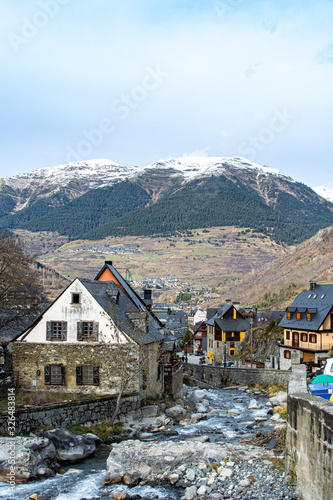 Vielha in Vall d'Aran, Catalonia (Spain). photo