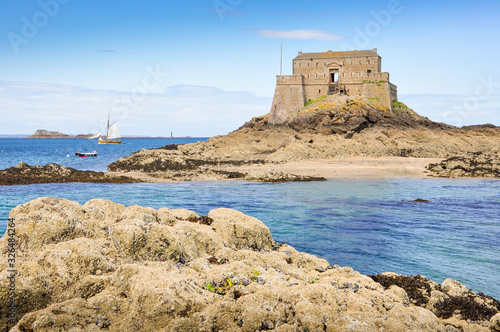 Saint-Malo grand Bé island