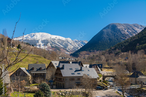 Vielha in Vall d'Aran, Catalonia (Spain).