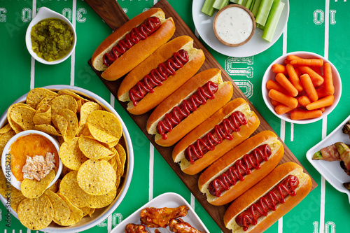 Hot dogs for game day