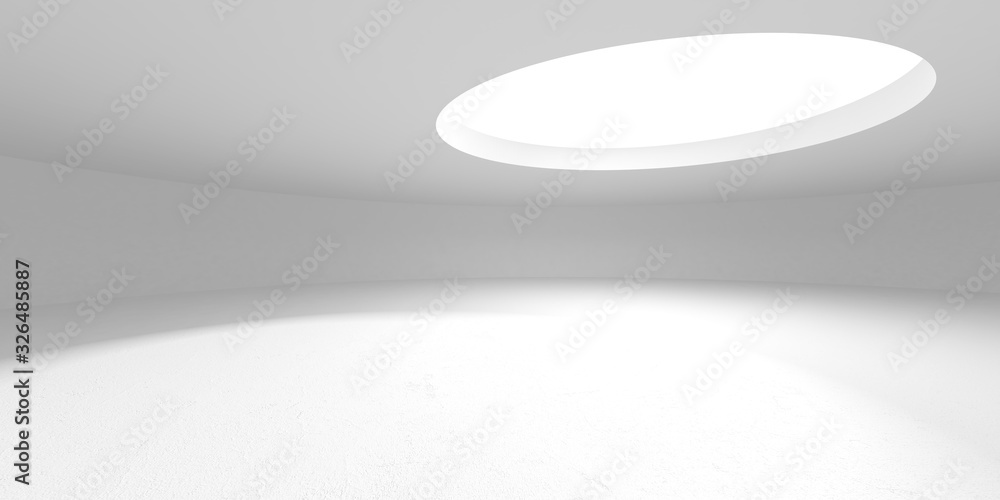 Abstract White Architecture Design Concept Abstract White Architecture Design Concept