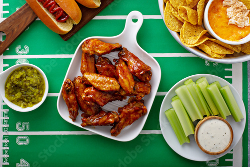 Photos Hot wings with honey