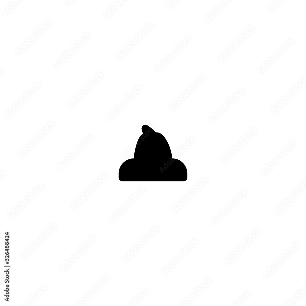 Cream icon. Dessert food symbol. Sweet sign. Logo design element Cream icon. Dessert food symbol. Sweet sign. Logo design element