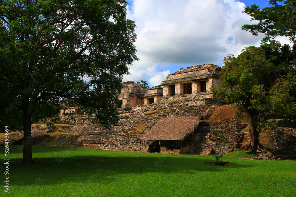 Palenque is the Maya city in southern Mexico