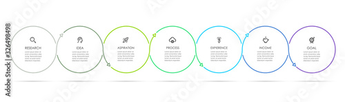 Vector infographic template
