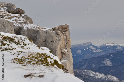 Wallpaper Mural mountains in winter Torontodigital.ca