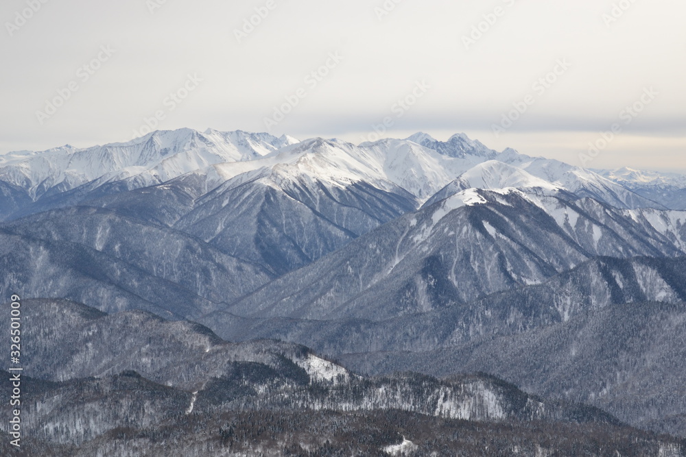 Obraz premium mountains in winter