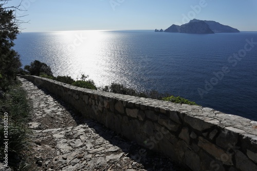 Termini - Capri dal sentiero per Punta Campanella