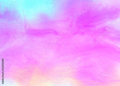 Bright abstract watercolor background © Dinadesign
