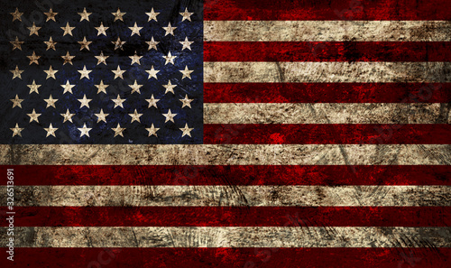USA background grunge style