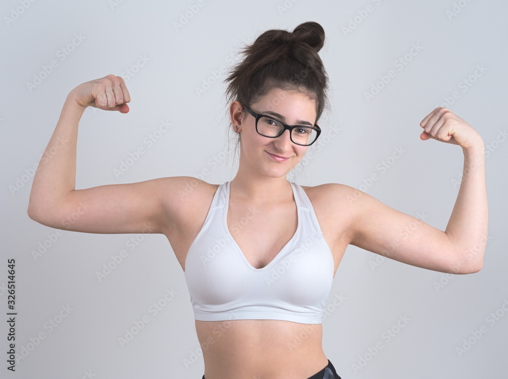 Bespectacled Teen Girl Bespectacled Teen Girl