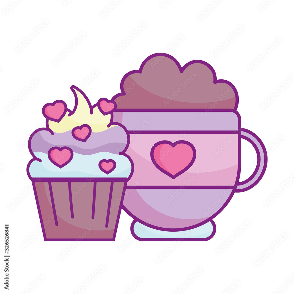 happy valentines day, sweet cupcake chocoalte cup hearts love happy valentines day, sweet cupcake chocoalte cup hearts love