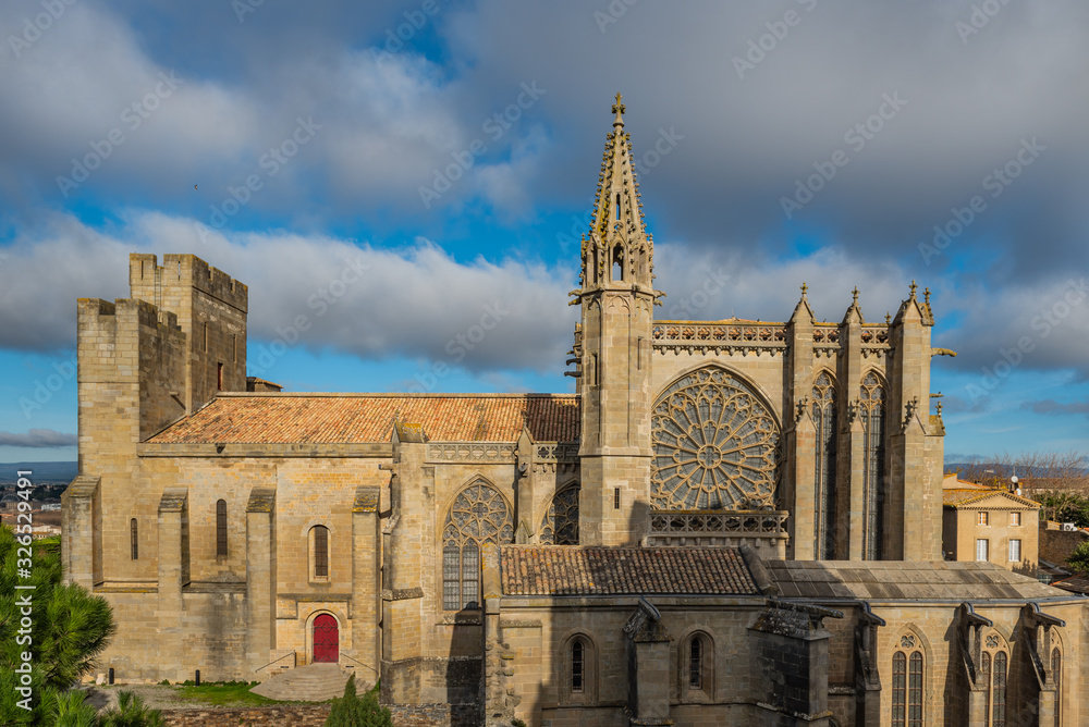 Basilica of Saints Nazarius and Celsus, Carcassonne, France.