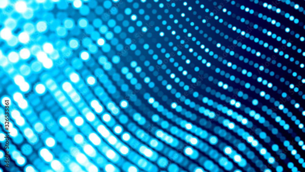 Dot white blue wave light screen gradient texture background. Abstract technology big data digital background. 3d rendering. Dot white blue wave light screen gradient texture background. Abstract technology big data digital background. 3d rendering.