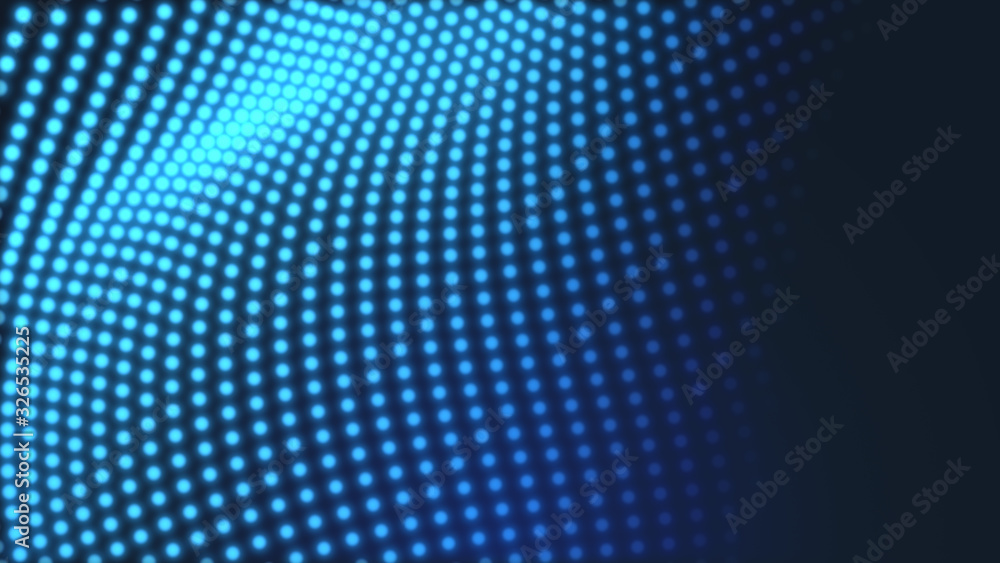 Dot blue wave light screen gradient texture background. Abstract technology big data digital background. 3d rendering. Dot blue wave light screen gradient texture background. Abstract technology big data digital background. 3d rendering.