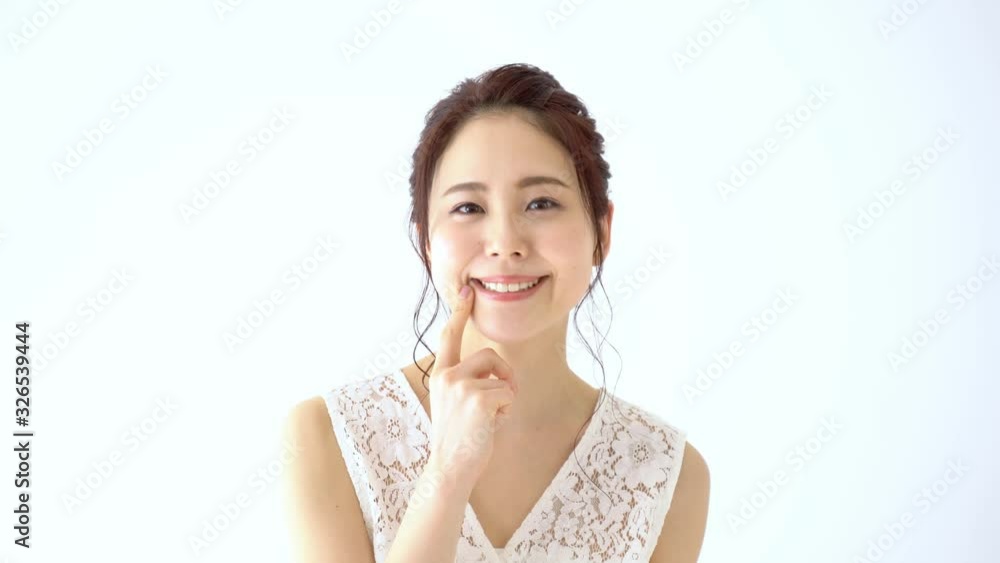 女性　デンタルケア