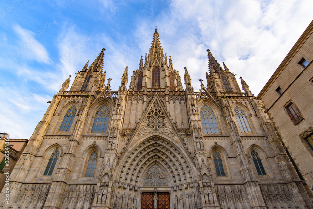 Cathedral of Barcelona in Spain