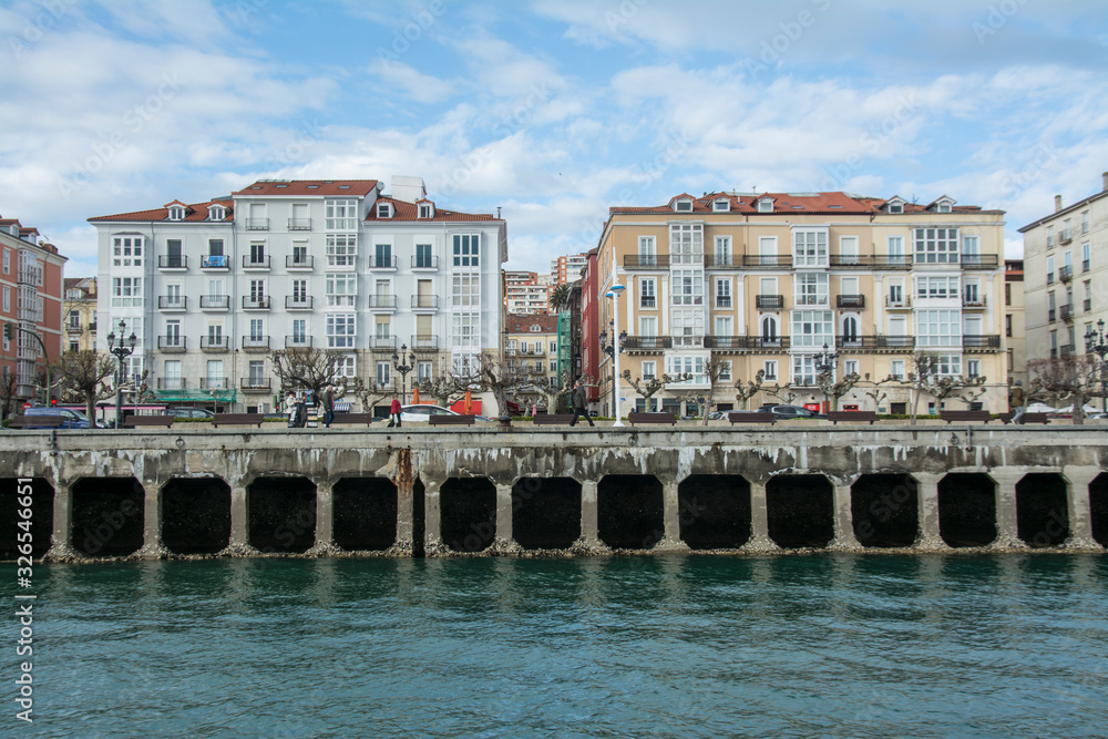 Obraz premium Santander city, Cantabria, Spain. Cantabrian Sea.