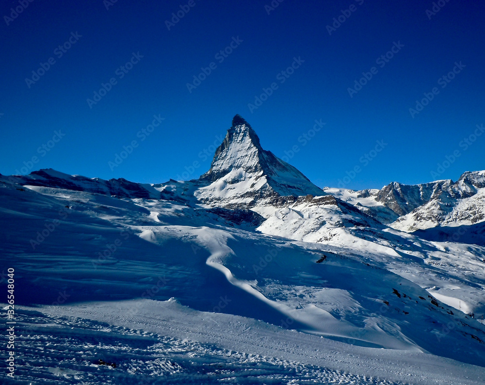Matterhorn Mountain Zermatt in Switzerland - ZRH