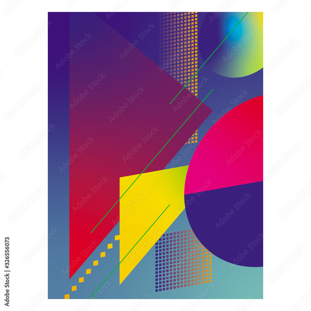 Obraz premium 背景 ポスターデザイン アブストラクト