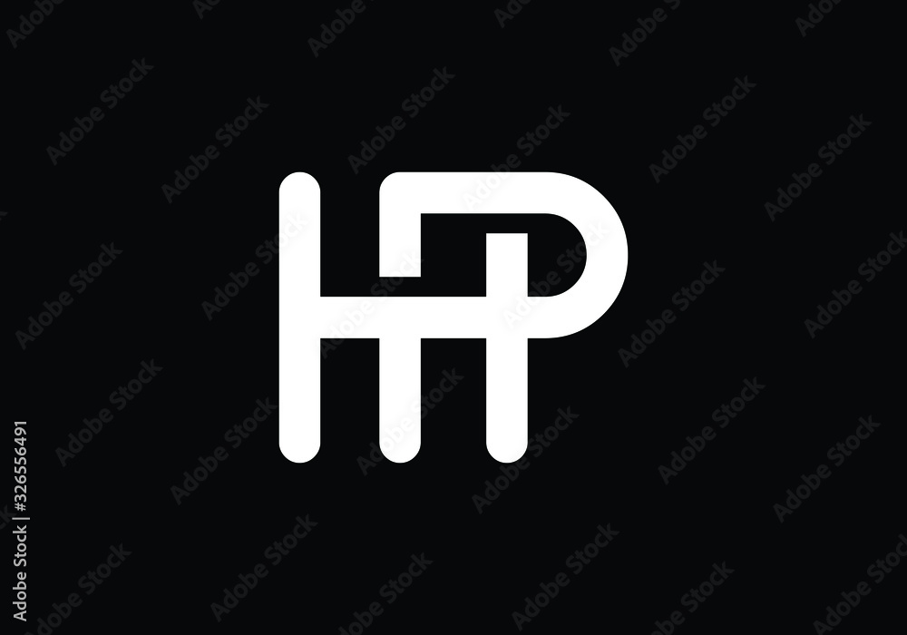 H P Initial letter logo design, Creative Modern Letters Vector Icon Logo Illustration. H P Initial letter logo design, Creative Modern Letters Vector Icon Logo Illustration.