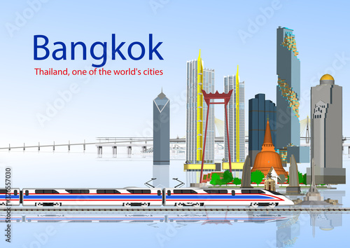 High speed trains in Bangkok