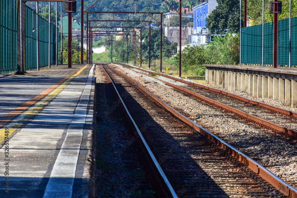 Fototapeta premium train station