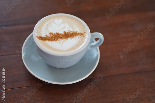 Romantic Latte Art by professional barista 