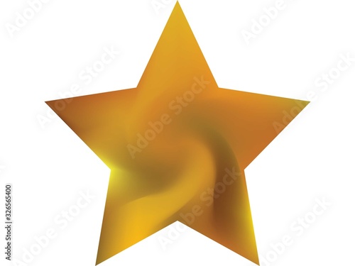 Colorful background in the form of pentagram.