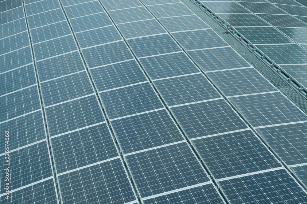 Solar cell panel as for industrial power manufacturing concept. Solar cell panel as for industrial power manufacturing concept.