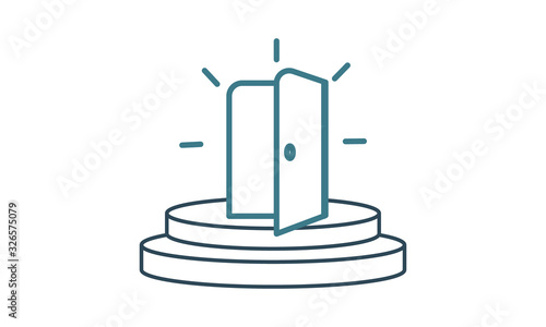 Openness to Experience icon for personality and psychology concepts