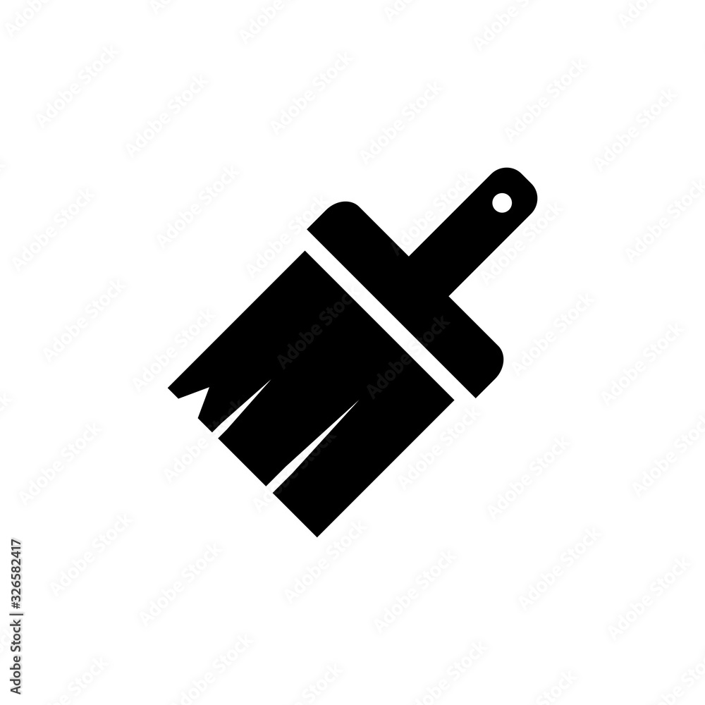 paint brush icon vector template paint brush icon vector template
