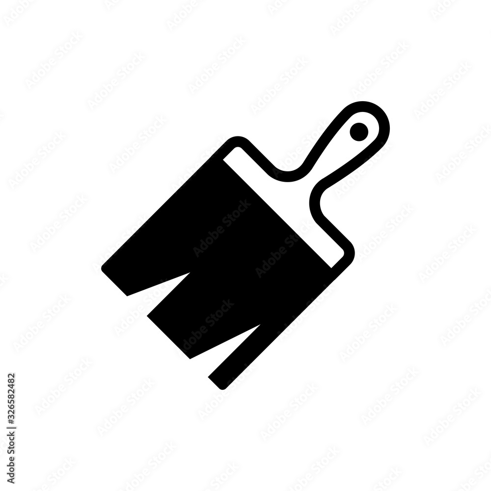 paint brush icon vector template paint brush icon vector template