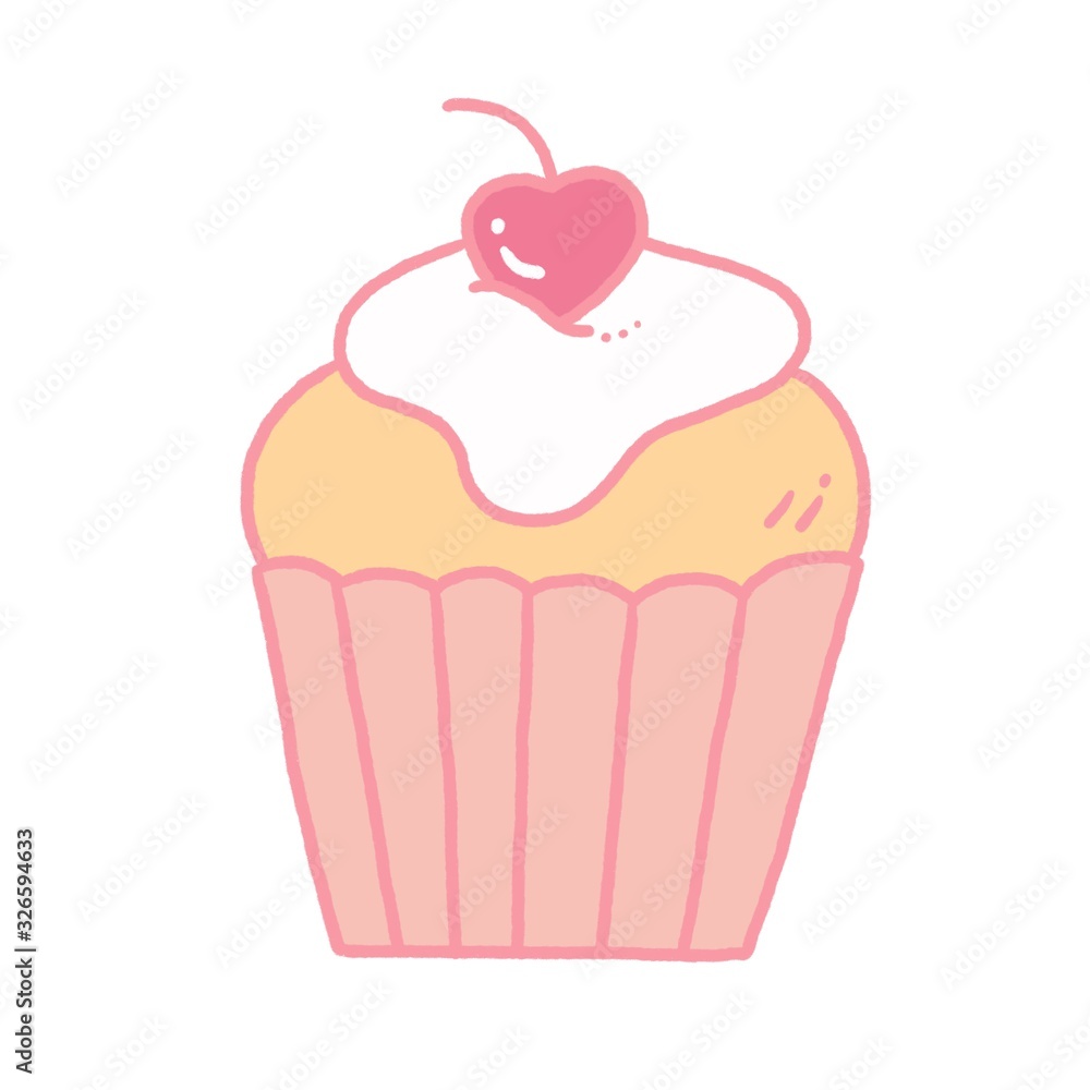 カップケーキ イラスト カップケーキ イラスト
