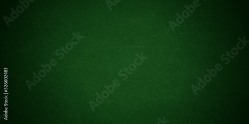 Elegant dark emerald green background with black shadow border and old vintage grunge texture design